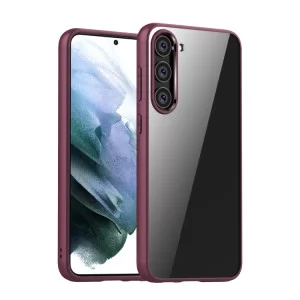 Чехол Screen Geeks Hybrid Samsung Galaxy A54 [Plum Red]